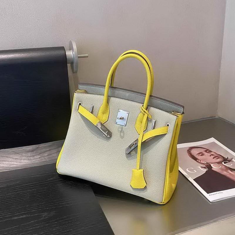 First Layer Cowhide Togo Leather Color Matching 25-30CM (H01-BK)