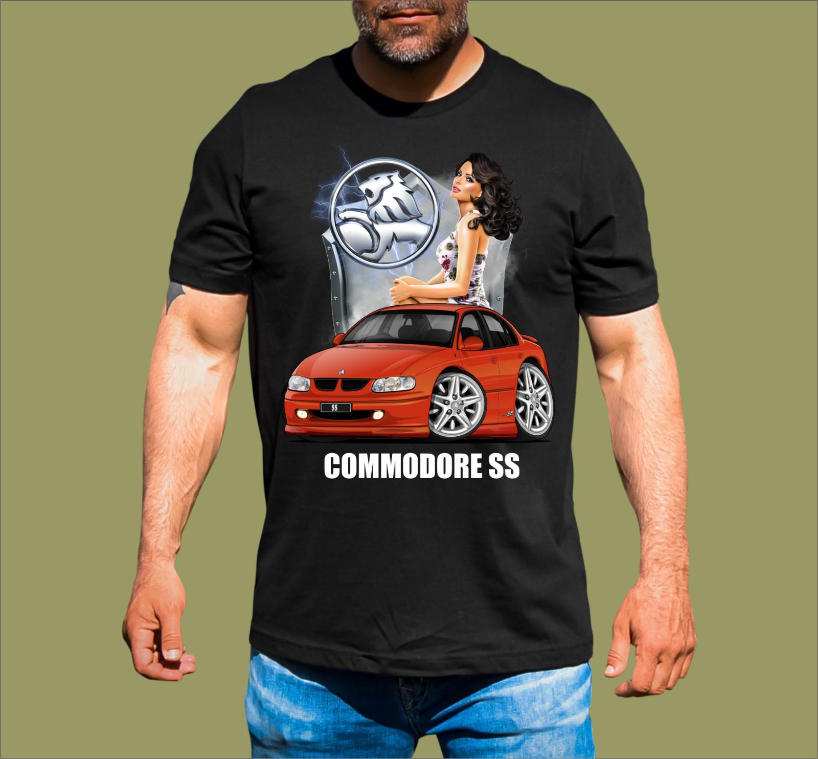 PINUP GIRL COMMODORE T-SHIRT XXXXL