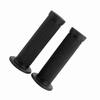 2Pcs 22mm Universal Vintage Motorcycle Handlebar Grips Star Decor Handle Bar Ends(Black)