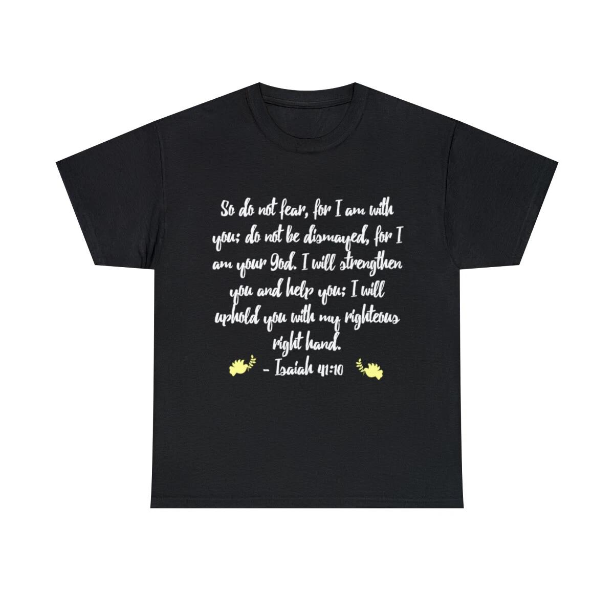 

Isaiah 4110 Bible Graphic Tee Shirt, S-5XL 2XL