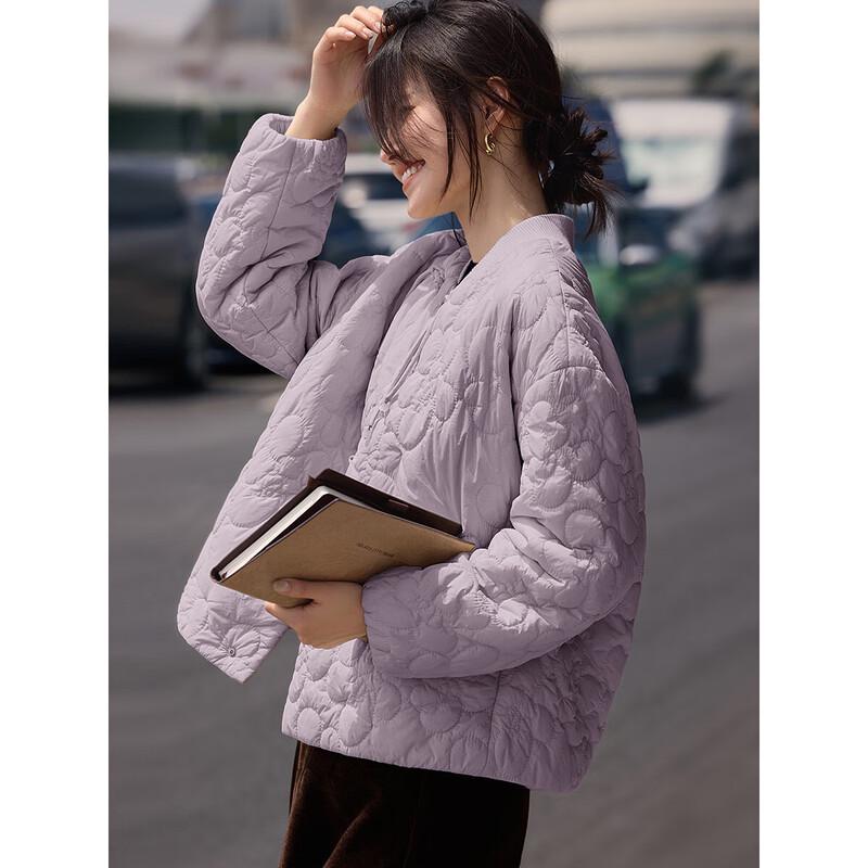 XWI Women's New Chinese Style Short Cotton Baseball Jacket
