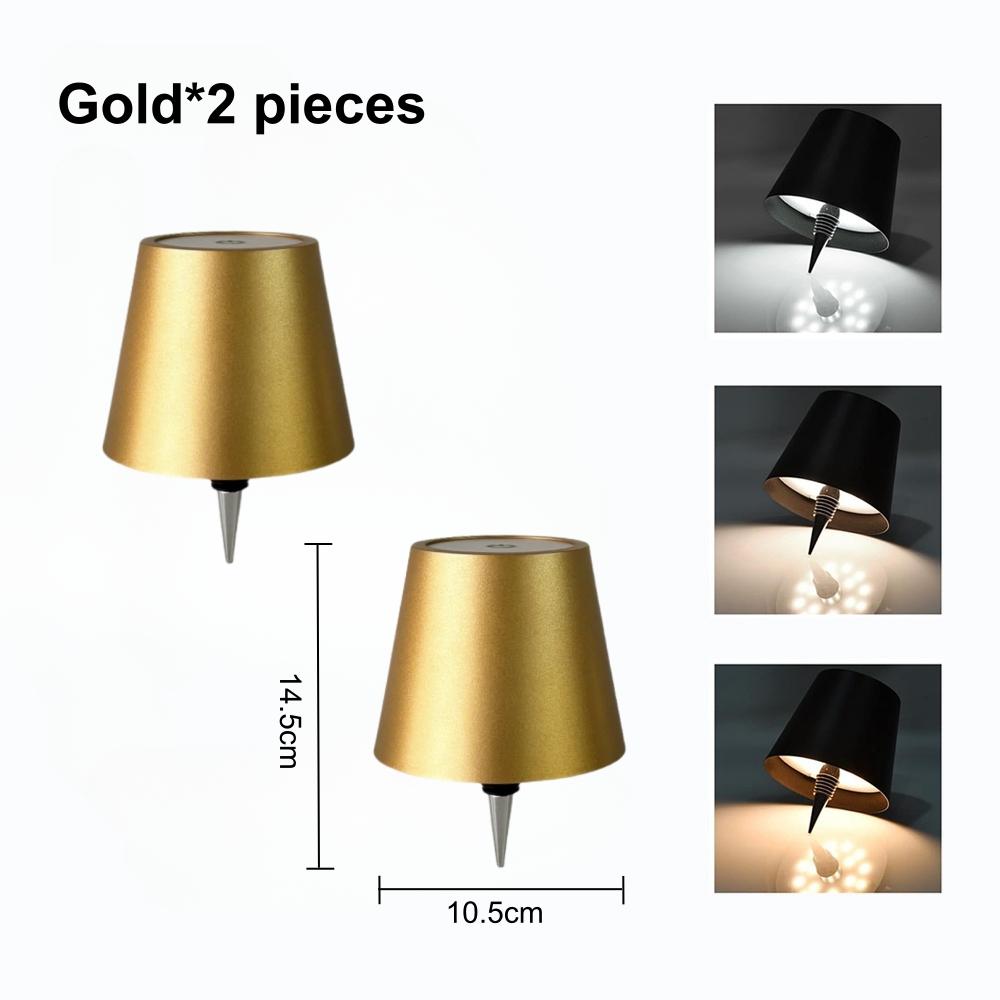 Wireless LED Wine Bottle Light Rechargeable Vases Table Lamp Touch Switch Night Light for Cafe Bar Club el Restaurant Decor