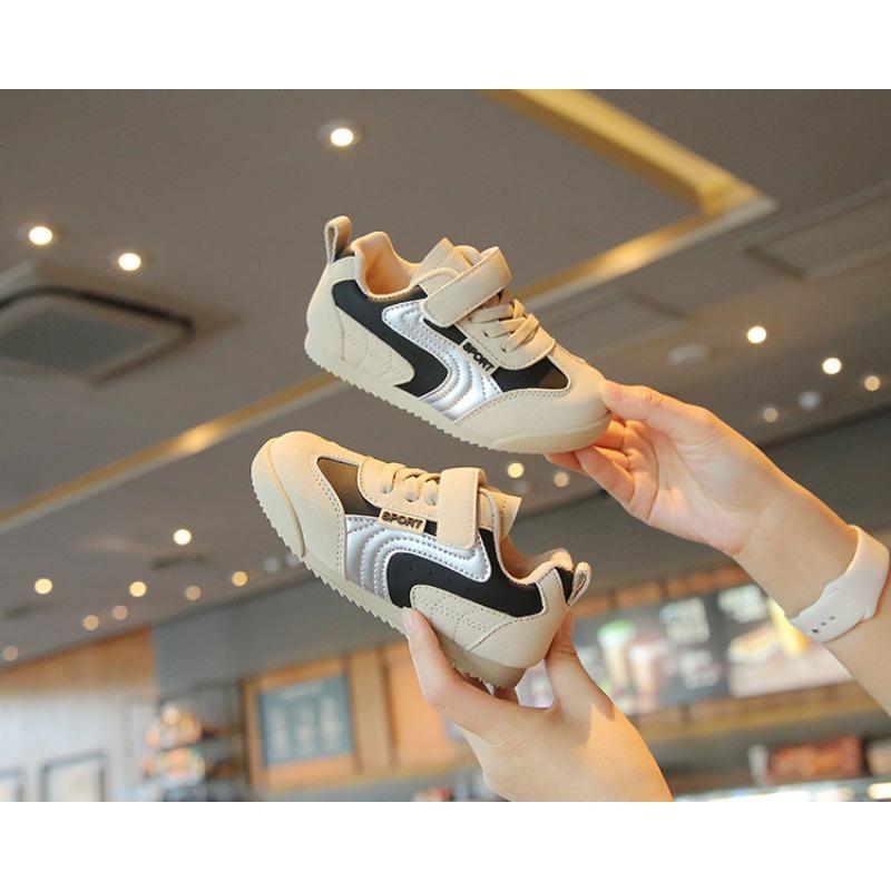 Kids Soft Sole Unisex Casual Sports Sneakers Boys Girls Breathable Training Board Shoes