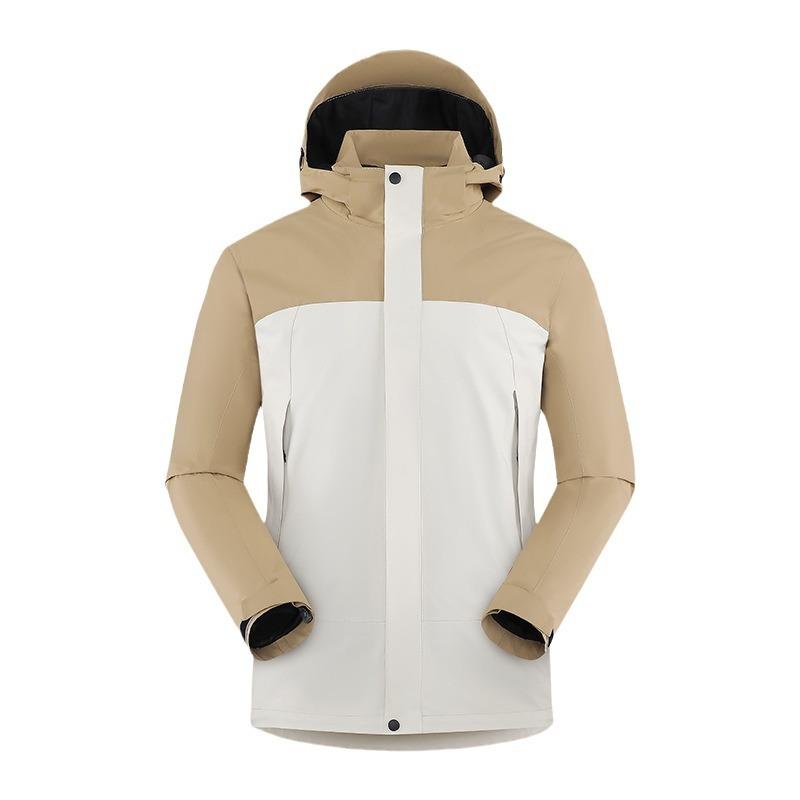 Down Jacket Three-in-one, Men's and Women's Pass Code Waterproof Women's Jacket