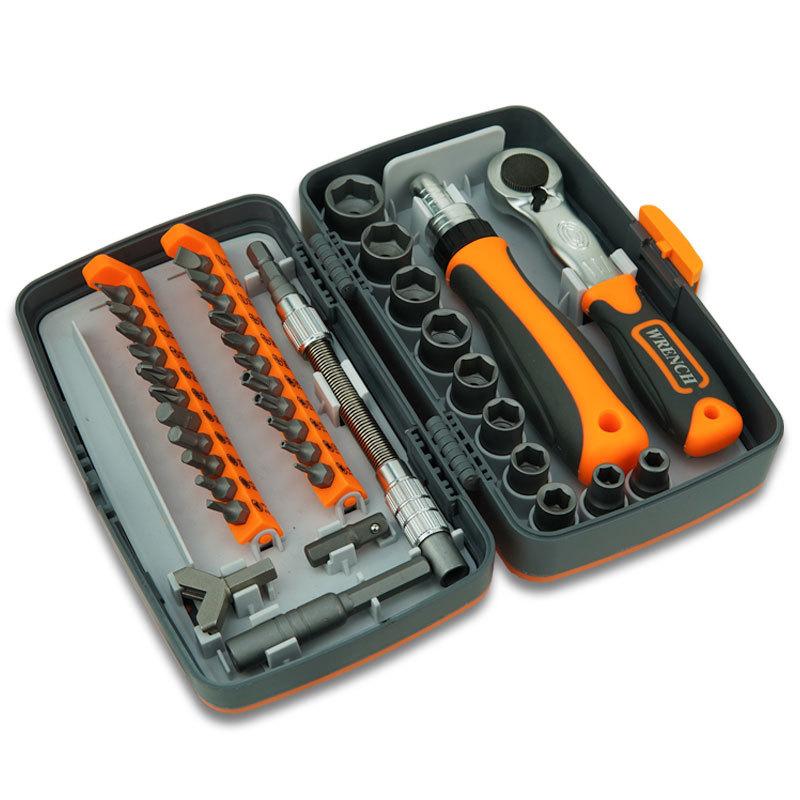 38-in-1 Ratchet Screwdriver Set Home Use Multi-Function Hardware Tool Screwdriver Kit