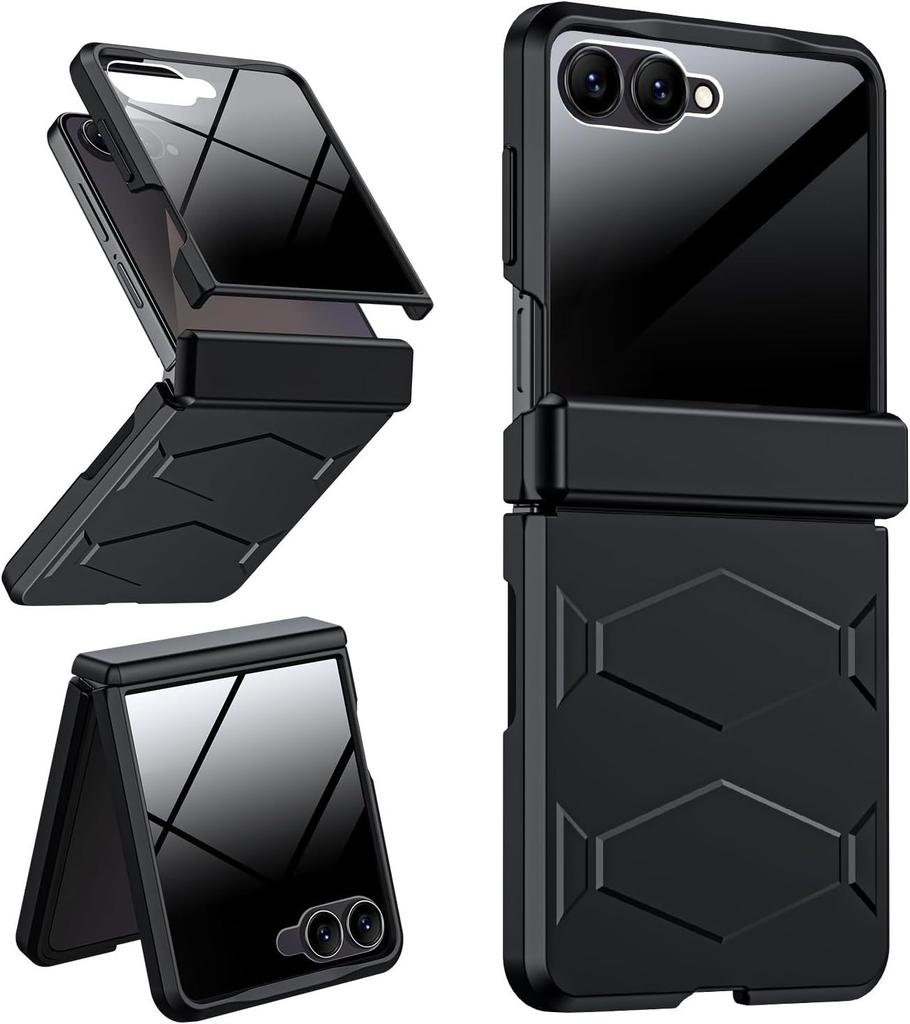 Case for Samsung Z FLIP 7 Privacy Screen Protector Magnetic Attraction Protective Case Full Coverage Shock Proof Tough Shell