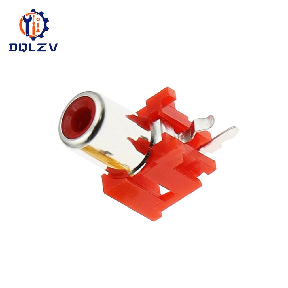 RCA Socket 2-pin AV Same Core Socket PCB Welded Audio And Video Lotus Base Av-8.4-5