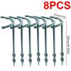 4-12Pcs Plastic Support Pile Stand Plant Support Pile for Flowers Greenhouses Arrangement Fixing Rod Holder Gardening Tools