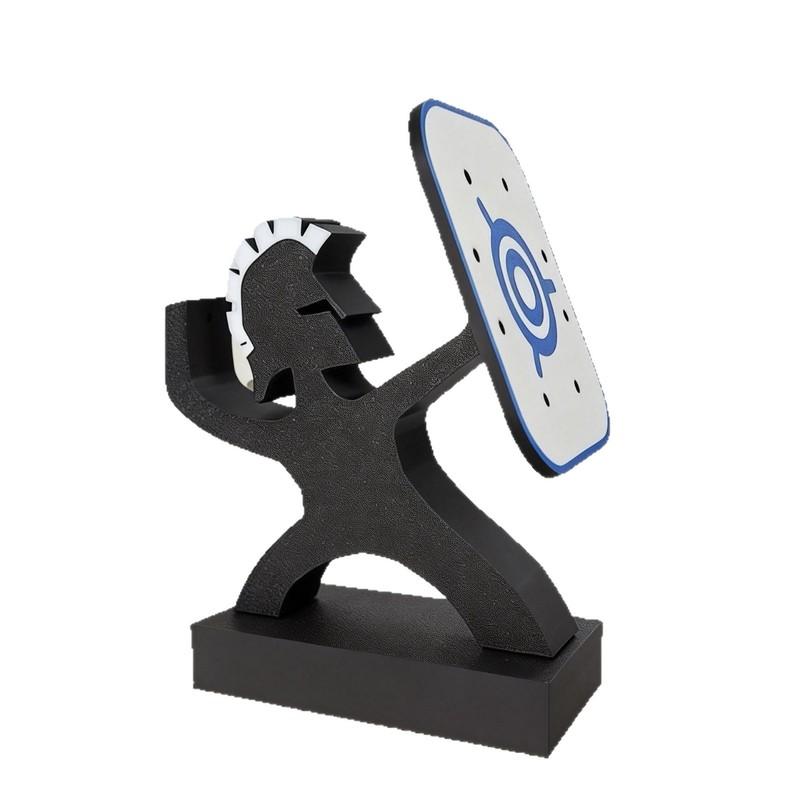 Spartan Dart Storage Holder 3D Printed Desktop Display Stand Multi Purpose Dart Organizer For Home Office Dart Enthusiasts