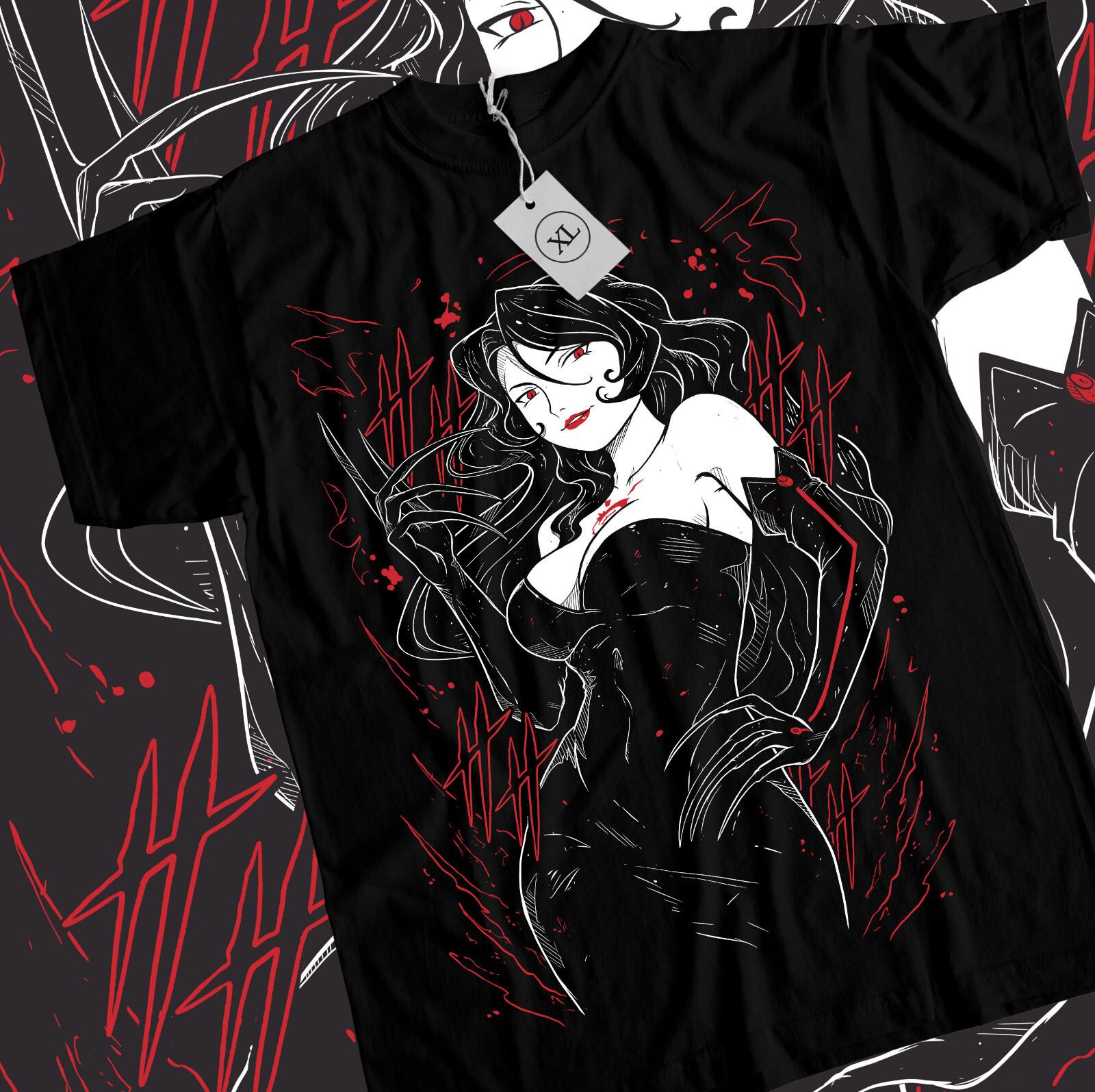 Lust T-shirt Fullmetal Alchemist FMA Roy Girl Anime Tshirt T-shirt Tee ALL SIZES XXXXL