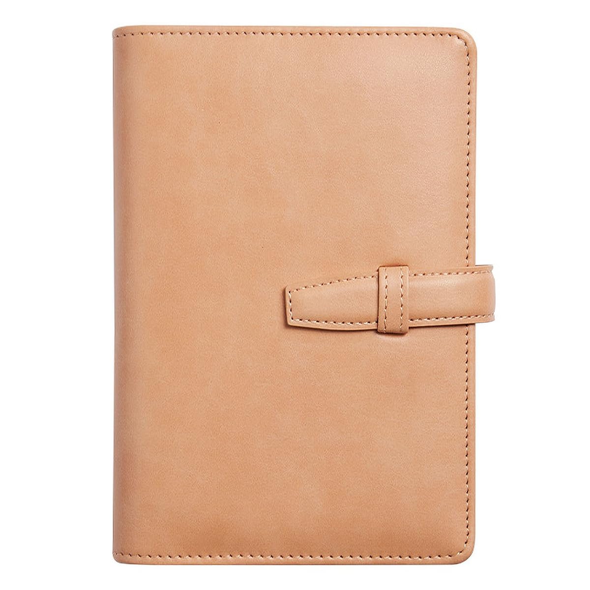 

V.for.M Stylish 6-Ring Planner with Rings, Memo Pad, Schedule Book, and Business Planner Cover (Bible Size, Beige)