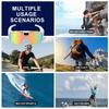 Cycling Intelligent Glasses Featuring Camera Wireless for Convenient Calls Music Playback Windproof Outdoor Gear