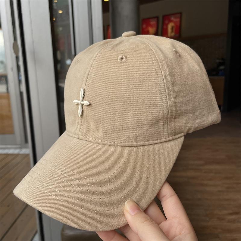 Retro Washed Old Baseball Cap, Decorative Cap, Casual Versatile Soft Top Visor Multi-color