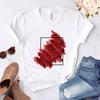 Women Tshirt Harajuku Love Graphic Fashion Female Tee Top White Ladies T-Shirt Casual Streetwear Tee Shirt Femme