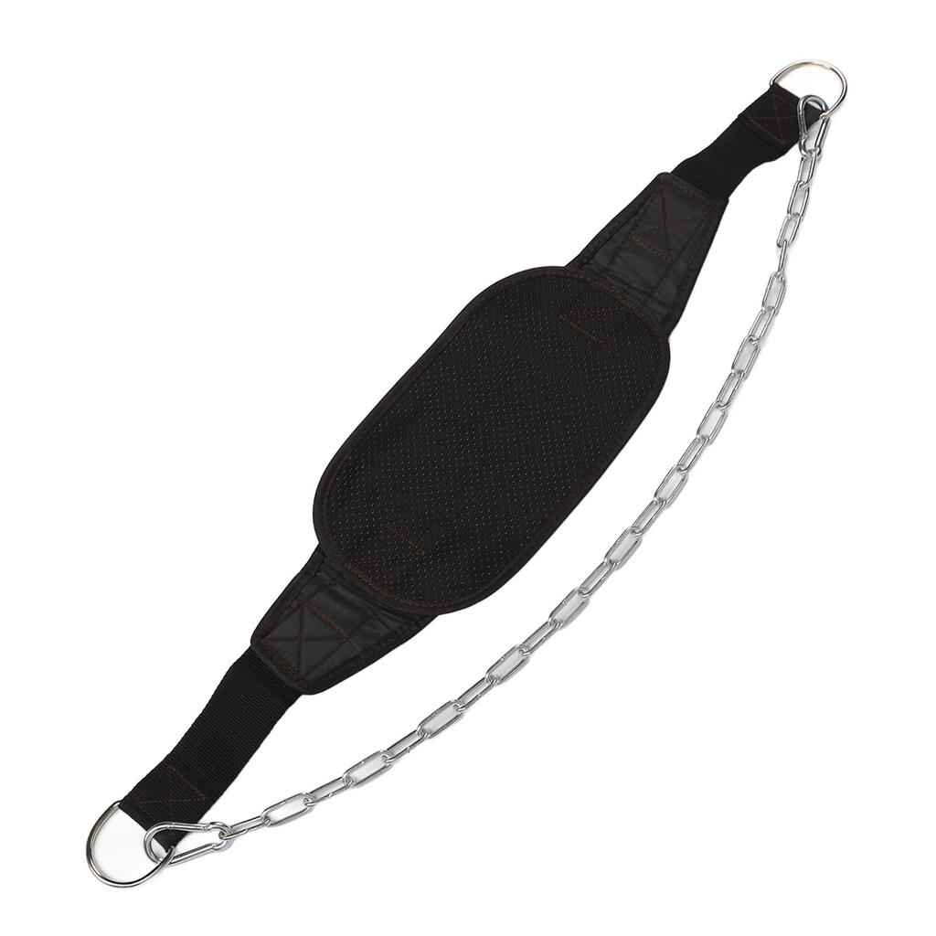 Weighted Dip Belt With Thickened Chain Strength Training for Pull Up Weightlifting Powerlifting