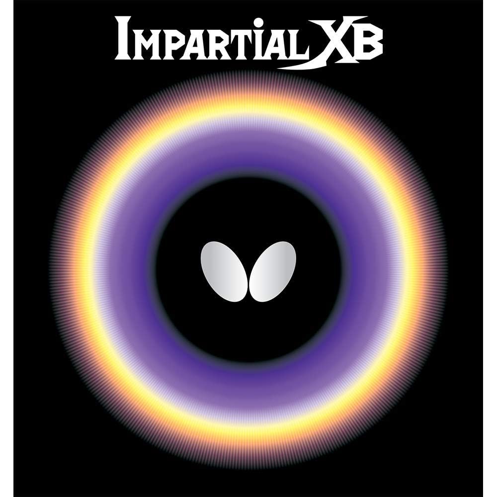 Butterfly Impartial XB Table Tennis Rubber Red Soft Tension Speed 00410