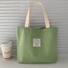 Borsa in tela da donna, grande capacità, semplice, a tracolla, borsa da viaggio