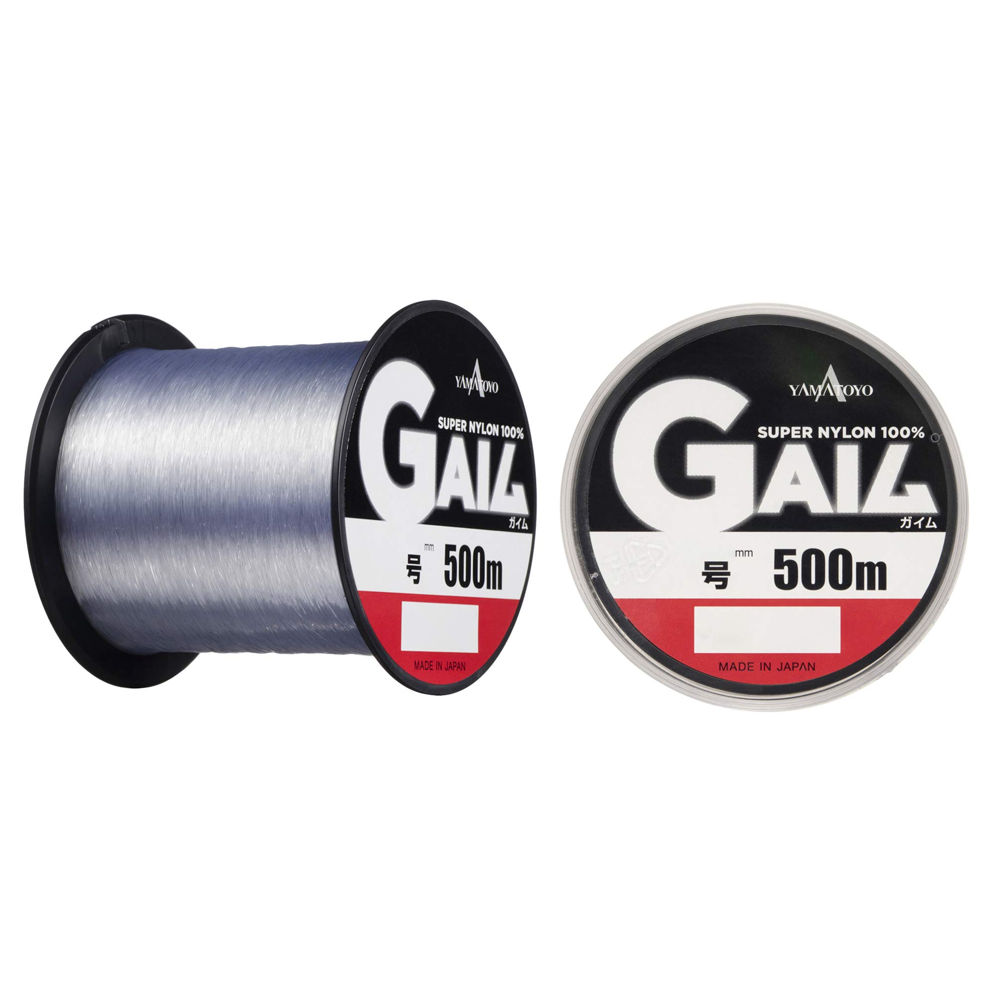 YAMATOYO Nylon Line Gaim 500m 12lb White #3 белый