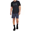 Under Armour Round Neck Regular Fit T-Shirt Men Tops Black 1329583-001