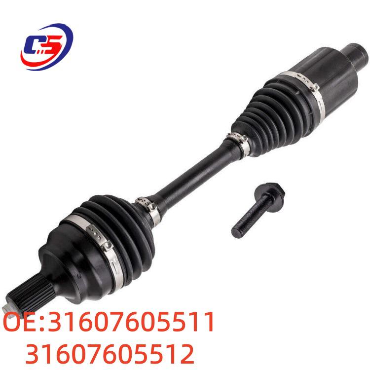 Half Shaft Assembly for BMW E84 - Compatible with Part Numbers 31607605511 & 31607605512