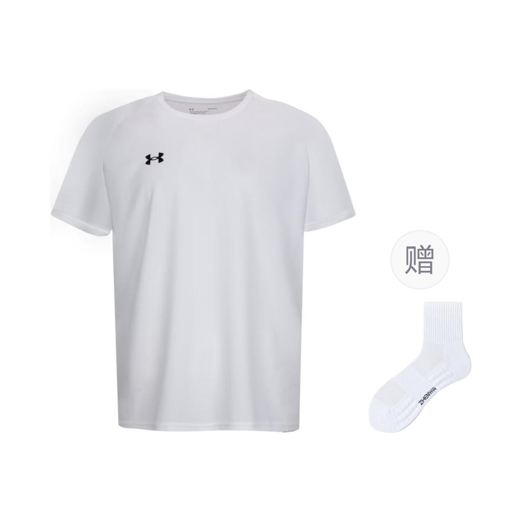 Under Armour Short Sleeved T Shirts Unisex White 21500140-100