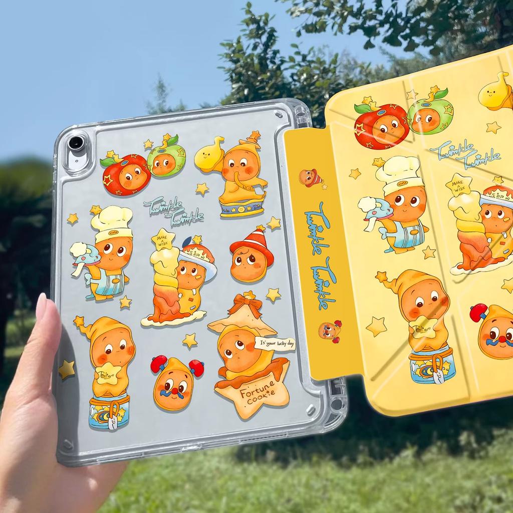 Star for iPad tablet case air8/7/6 11th/9th generation 3y transparent case 11/13 inch pro with pen