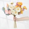 54CM Silk Artificial 5Heads Peony Bouquet for Living Room Home Decoration Wedding Table Ornaments Mother's Day Simulation Flower