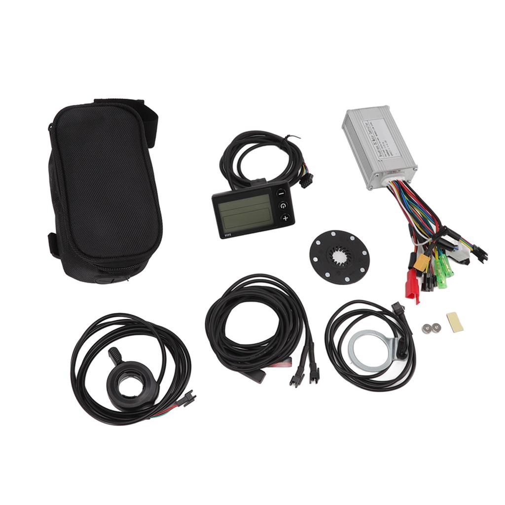 24V/36V/48V 17A 3-Modus-Controller S866 Display-Set mit Leistungssensor 130x Daumengas für 250W/350W Motor