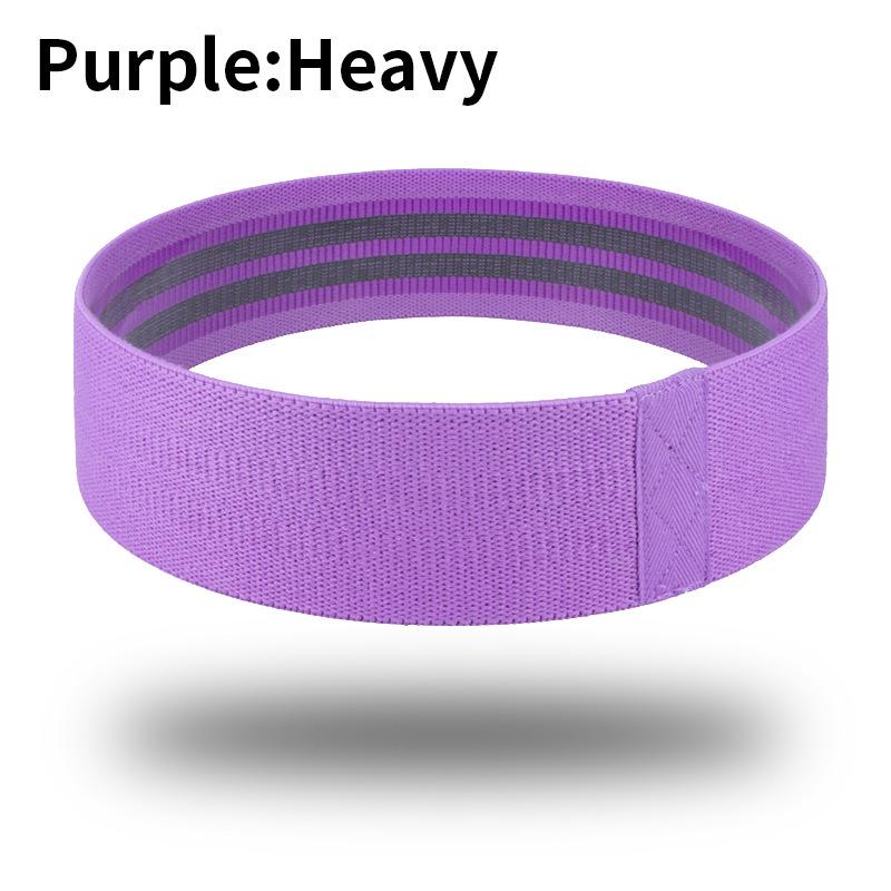 Women's Elastic Glute Trainer: Circle Hip Resistance Band for Squat, Yoga, and Strength Training.