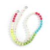 INS style new pearl acrylic colored bead long anti-loss portable diagonal span hand carry fashion chain mobile phone chain