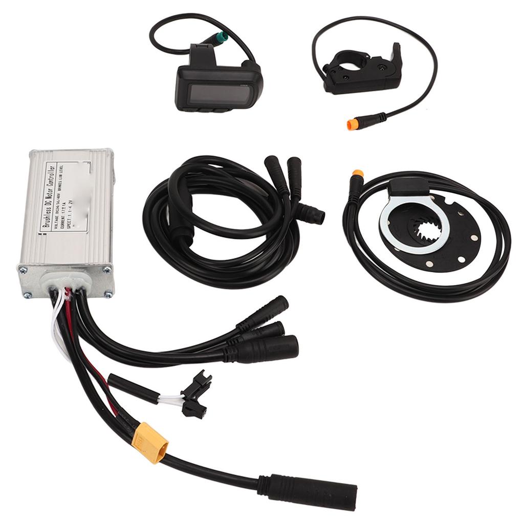 Bike Conversion Kit 17A Speed Controller EN06 Panel Thumb Throttle Assist Sensor Magnet Waterproof