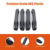 Carbon Fiber ABS Exterior Outer Smart Door Handle Trim For Acura Integra -24