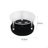 12 Slots Tweezers Shelf Holder, Acrylic Eyelash Extension Tools Storage Holder for Nail Salon,