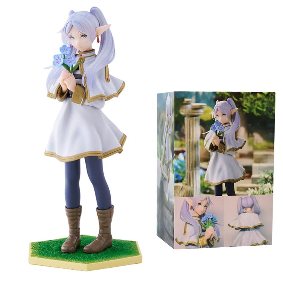 Noodle Sousou Frieren Fern q-version Anime Girl Figure Beyond Journey End Action Model Toy Gift PVC pressure no s Poseable Articulated Scale Detailed