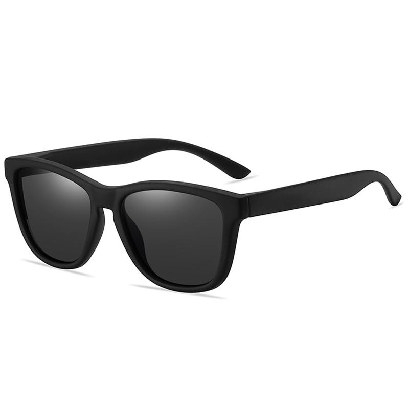 Anti-Glare Minus Lens Prescription Square Sunglasses Men Metal Uv400 Driving Goggle 0 -0.5 -0.75 -1.0 To -6.0