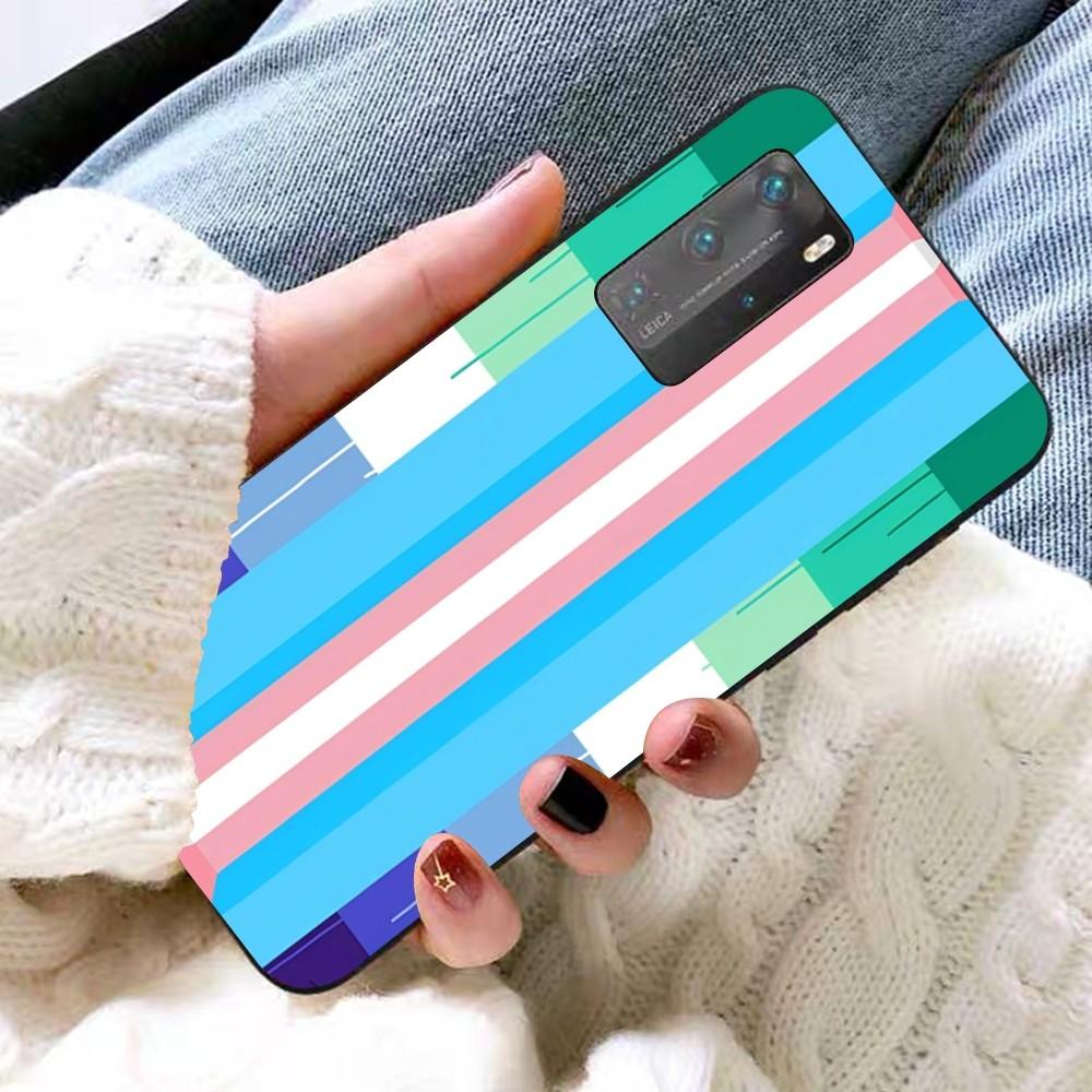 T-Transgender Love Phone Case For Huawei P 8 9 10 20 30 40 50 Pro Lite Psmart Honor 10 Lite 70 Mate 20lite