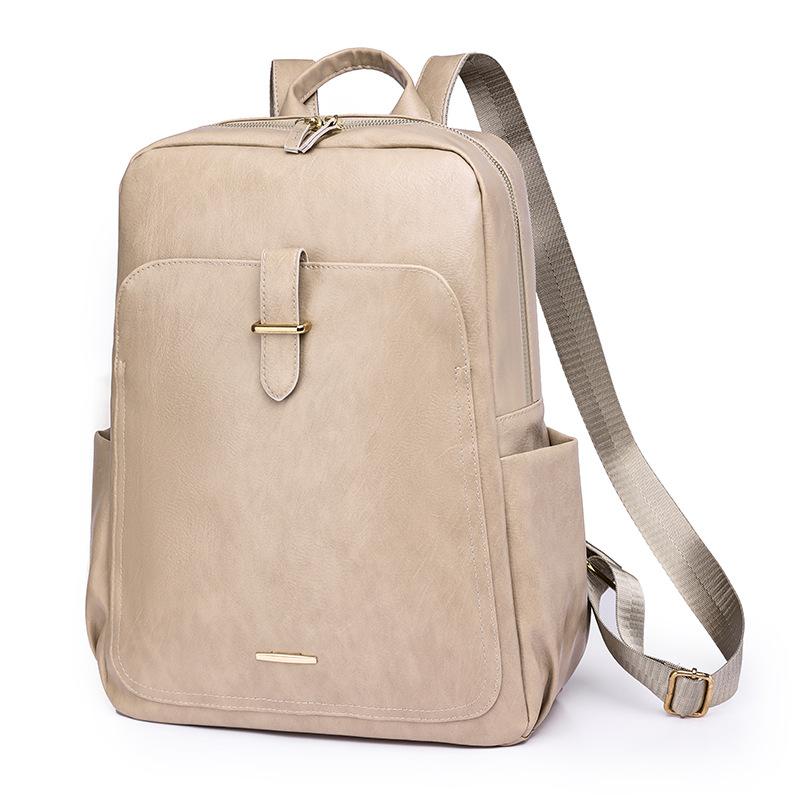 

New Korean version versatile backpack women s European and American fashion outdoor travel bag large capacity retro business computer backpack