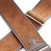 RightOn! STRAPS Guitar Strap, 6cm Wide, 95-150cm Long, Divine Brown