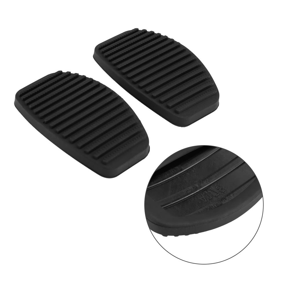 1 Pair of Auto Brake Clutch Pedal Rubber Pad for Fiat Doblo Albea Punto Palio Fiorino 7568442