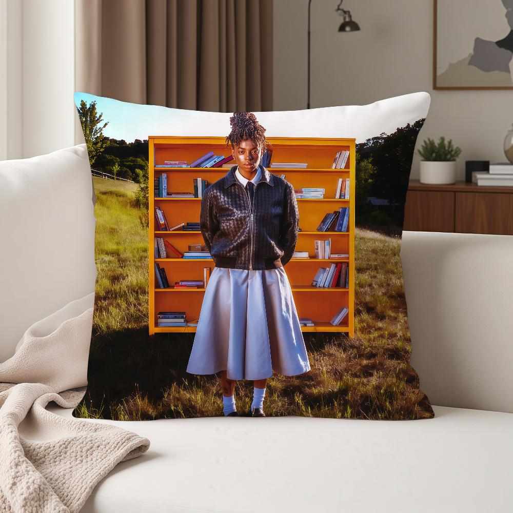 Singer Cat B-burns How To Be Human Pillow Case Suitable For Bedrooms Living Rooms Cars Home Decoration