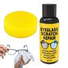 Glasses Lens Cleaner Spray Glasses Scratch Remover Anti Fog Sunglasses Cleaner Glasses Polishing Scratch Remover for Windshield