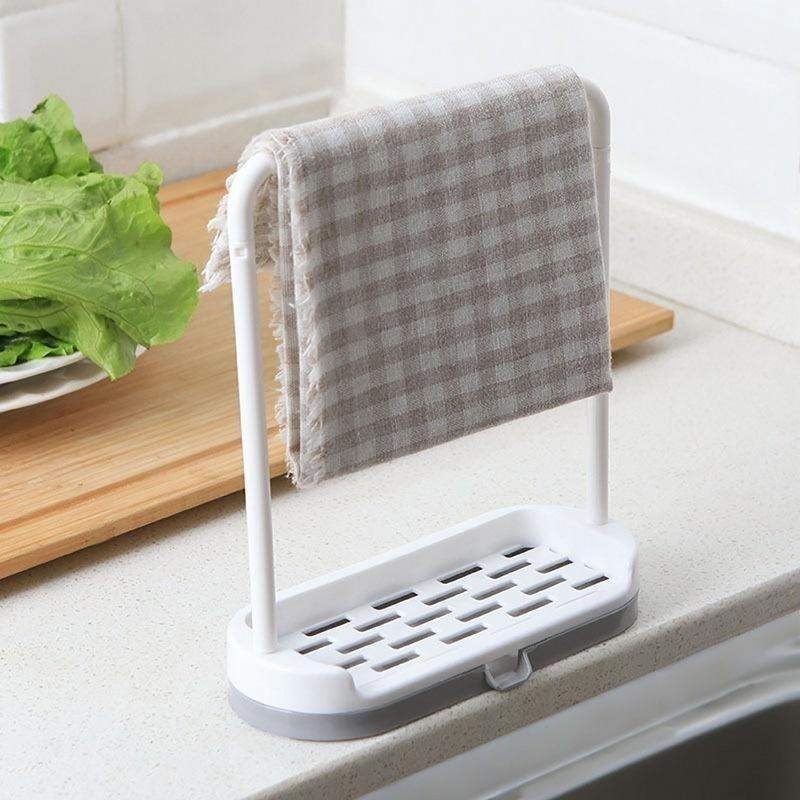 Rag Storage Rack Saingace Sponge Holder Kitchen Sink Organizer Towel Rack Stand Hanger