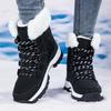 Fashion New Women Cotton Shoes Waterproof and Cold Proof Keep Warm Long Boots for Women Outdoor with Thick Velvet and Warmth Snow Boots