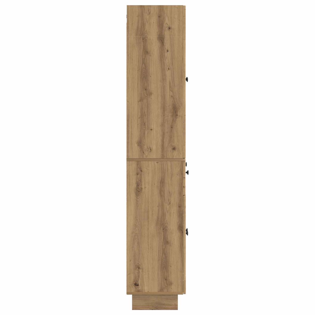 Cabinet Set 2 pcs 66 x 34.5 x 90 cm engineered wood