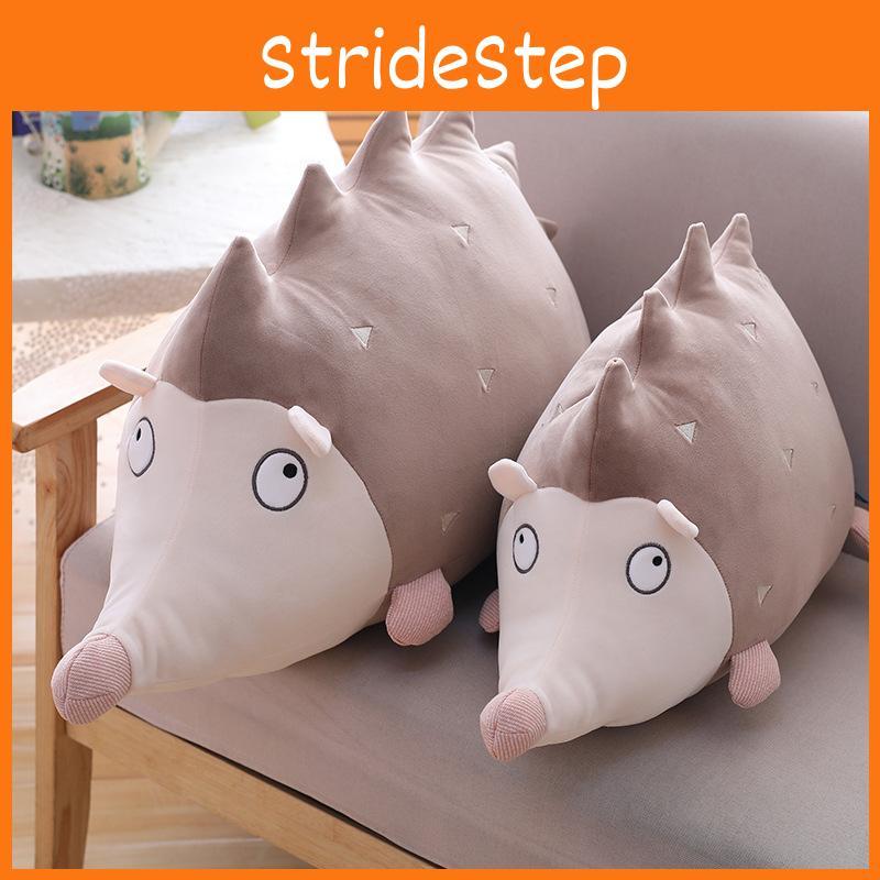 Plush Lovable Hedgehog Doll Fluffy Hugging Pillow Great For Stress Gifts Relief