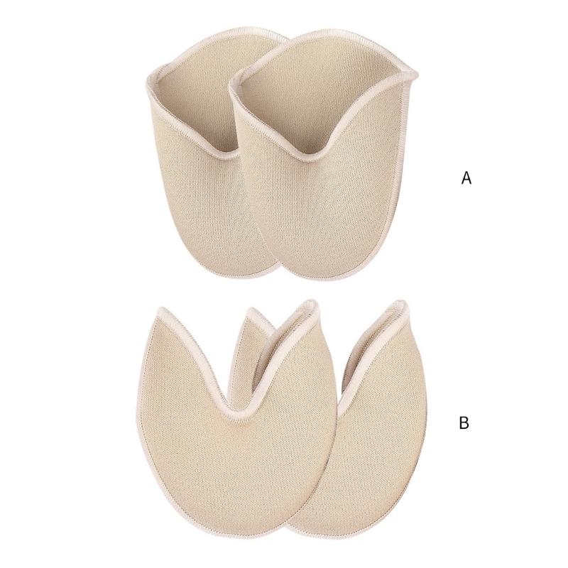 Ballet Pointe Shoe Toe Pad Toe Protectors for Women Soft Breathable Ballet Toe Pad Metatarsal Pad Forefoot Cushion