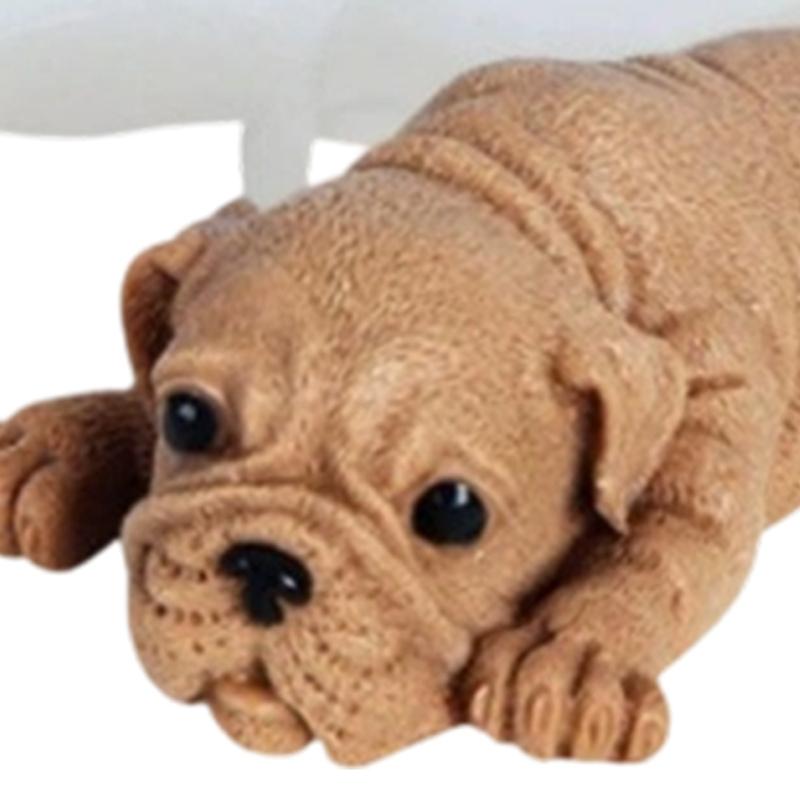Stampi in Silicone per Fondant a Forma di Cane Silicone per Alimenti Stampo per Torta Strumento per la Cottura per Realizzare Candele Gelatine Cioccolato Dolci
