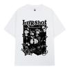 Korean Kpop Hip Hop Group Lngshot T-shirt Men Women Clothing Fashion Oversized T-shirt Cotton Casual Short Sleeve Tops