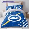 Brighton Pattern Bedding,Quilt Set Quilt Cover Pillowcase Home Birthday Gift (1 * Duvet Cover + 2 * Pillowcase, Without Core)