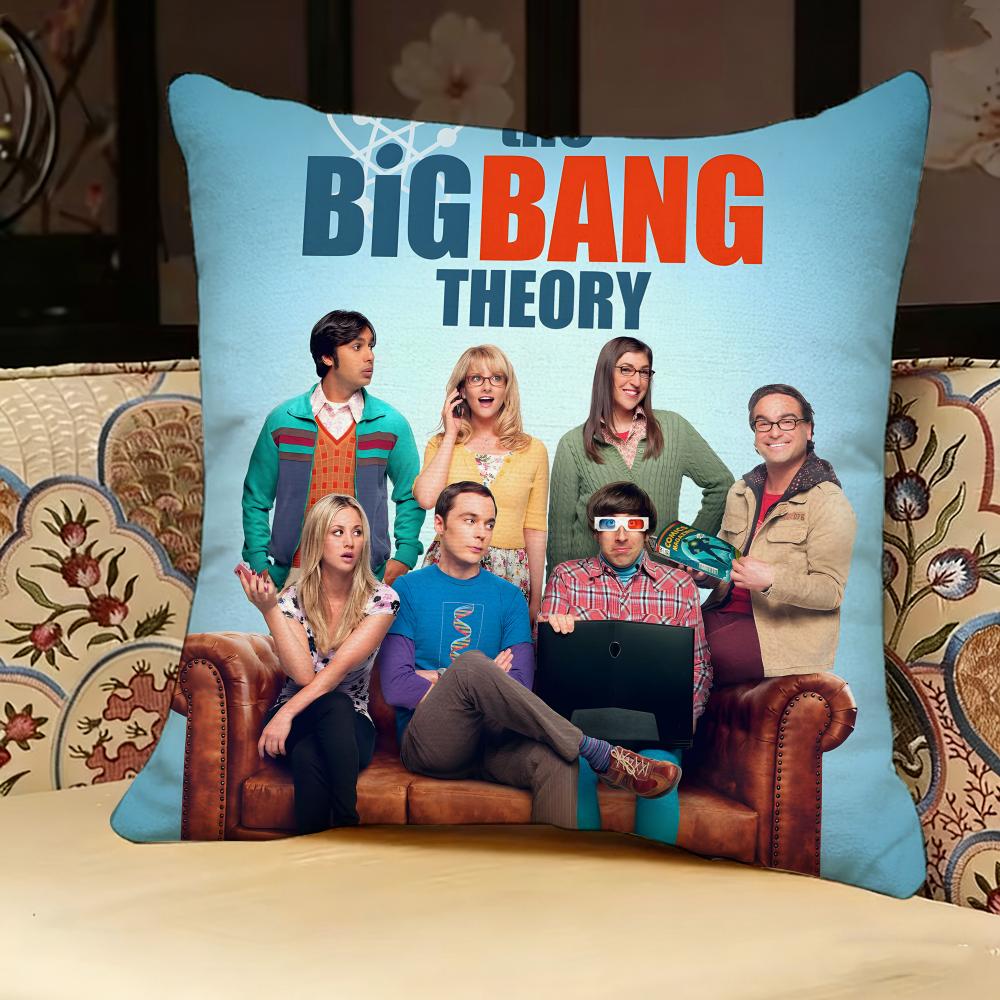The Big Bang Theory Pillow Case Pillowcase Doublesided Printed Sofa Cushion Bedroom Headboard Pillow